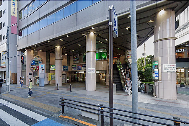 茗荷谷駅外観