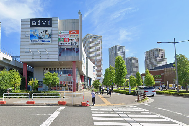 南千住駅東側エリアの風景