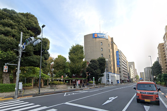 新大塚駅南側エリア風景