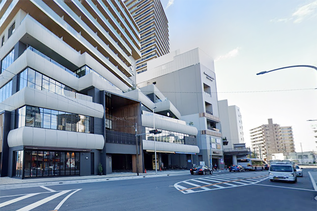 綱島駅東側エリア風景