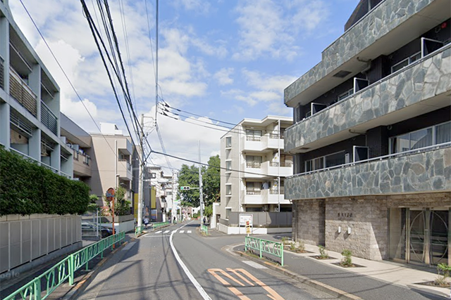 中野坂上駅北側エリア風景写真
