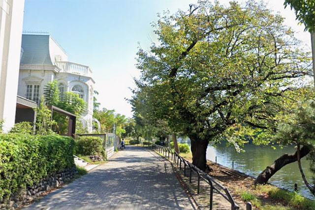 石神井公園周辺街並写真