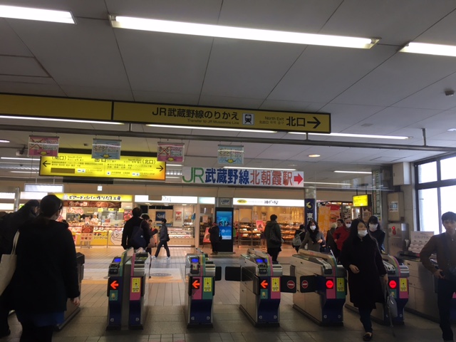改札口です