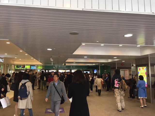 JR総武線・総武中央線　錦糸町駅　北口改札口
