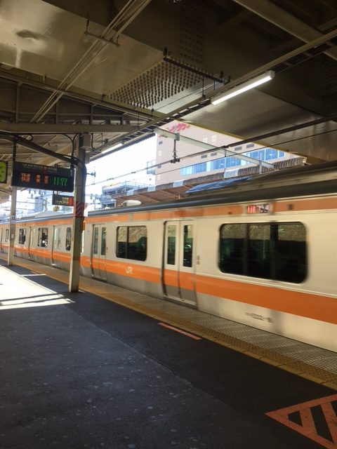 中央線　西国分寺駅　ホーム