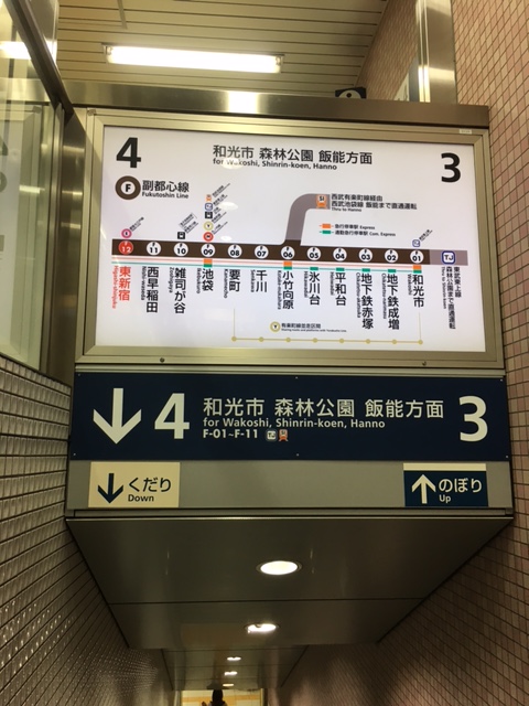 副都心線　和光市方面