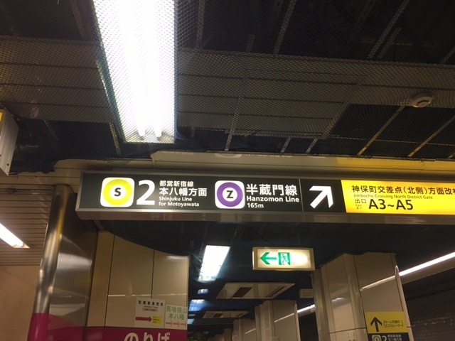 乗り換え案内板