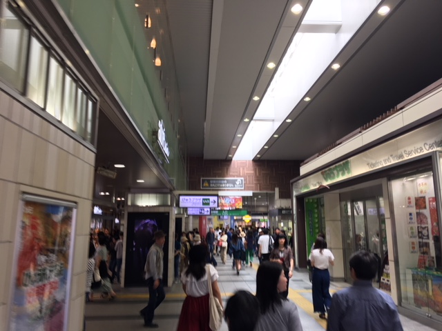JR山手線　巣鴨駅改札