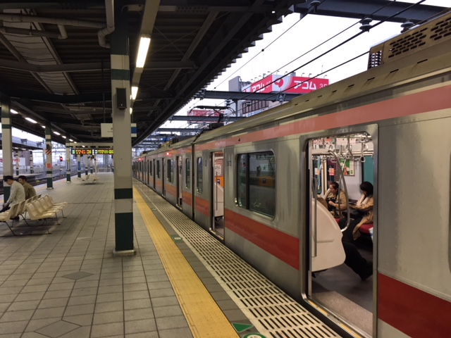 西武池袋線・有楽町線　練馬駅ホーム