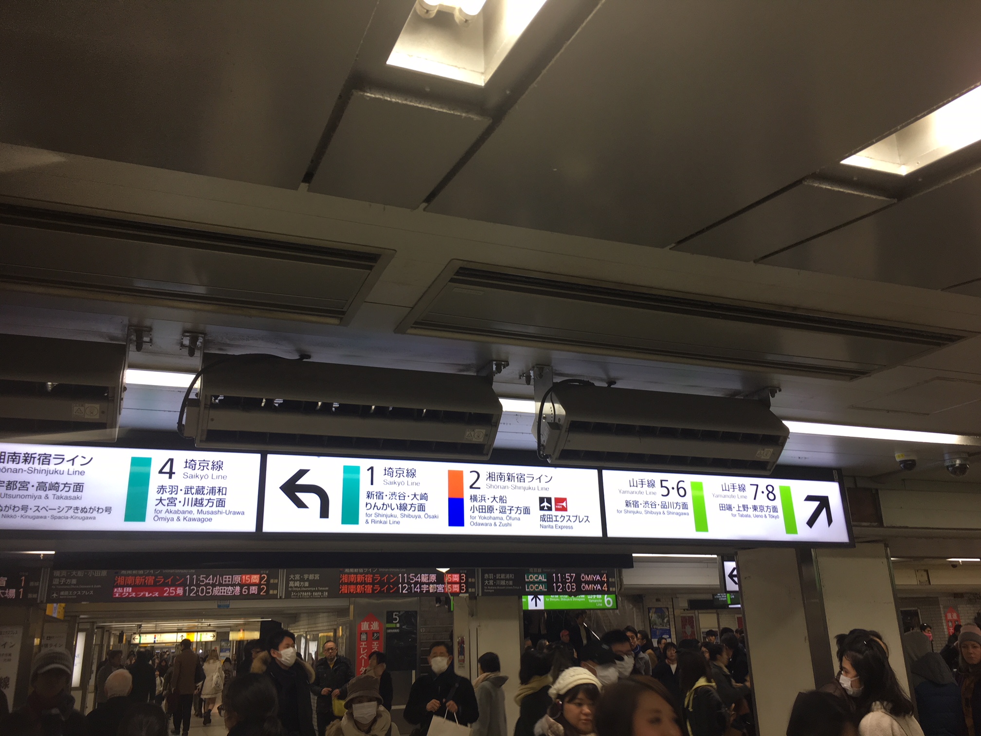 JR線内 乗り換え掲示板