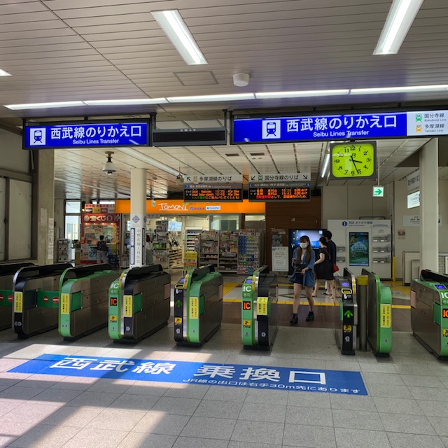西武線乗り換え口
