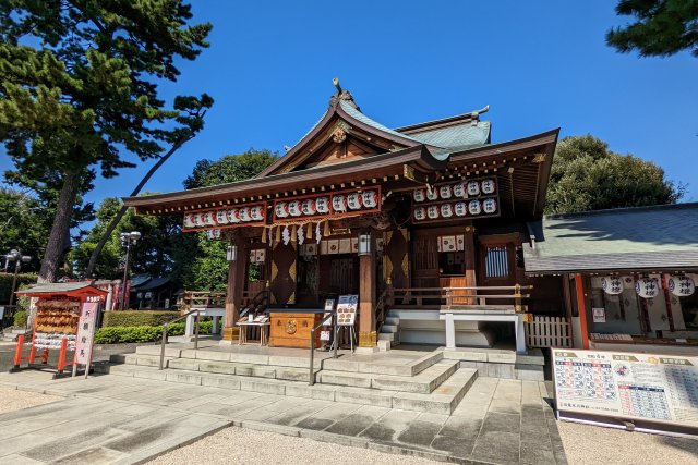 沼袋氷川神社社殿